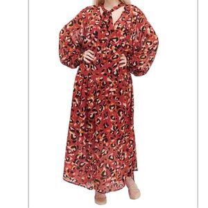 River Island Floral Dress Sz 10 Women